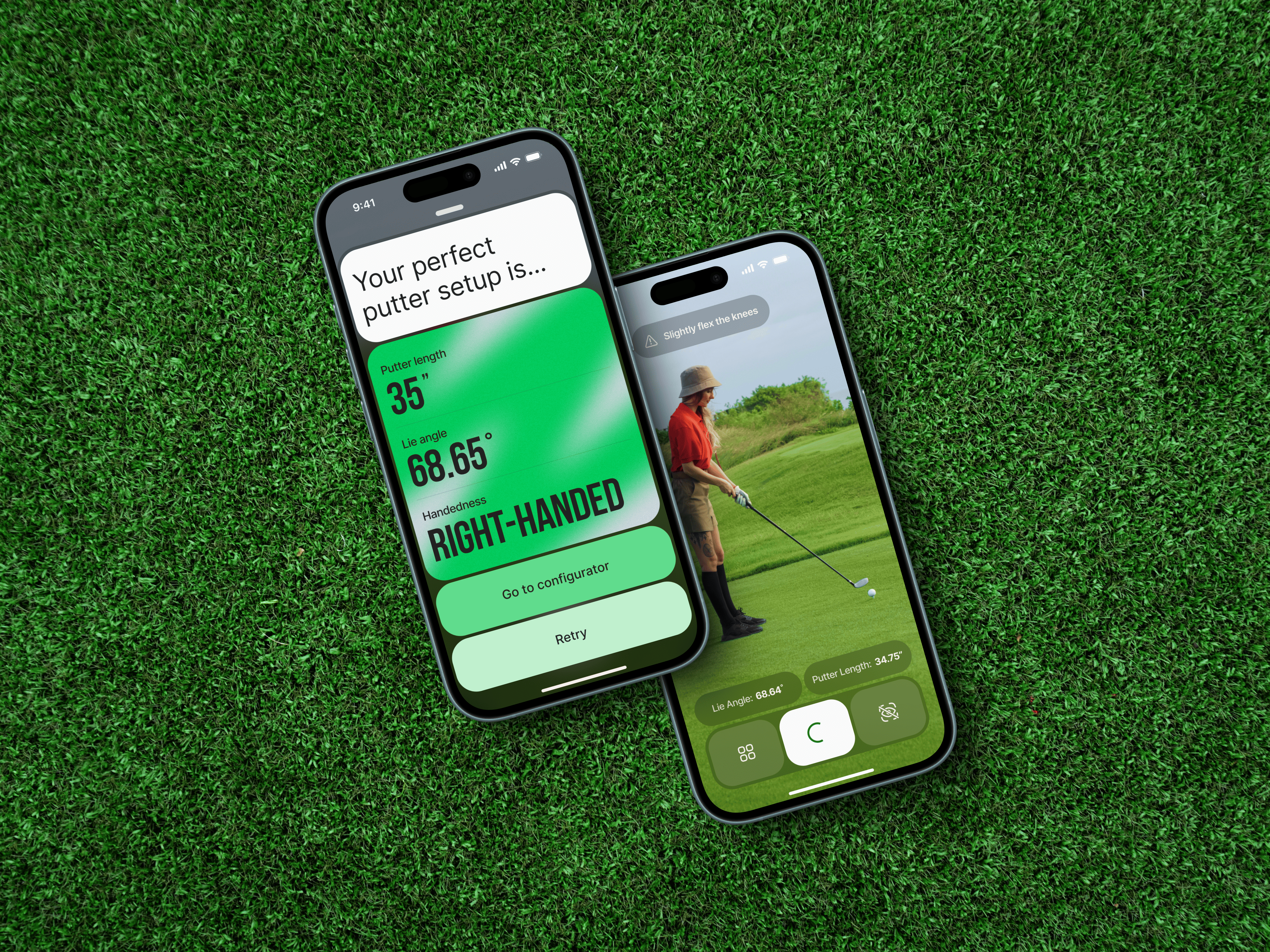 Example of Golf AR Assistant Concept