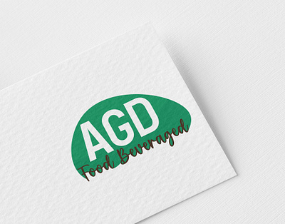 AGD FOOD BEVERAGE Logo Design branding company logo design graphic design graphicdesign illustration letterlogo lo logo logo design logo design branding logodesign ui