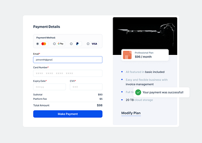 Checkout Page UI Design checkout page checkout page ui graphic design payment page ui ui design uiux web design