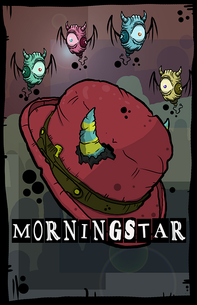 Poster for "Morningstar" (a play) character design design illustration poster