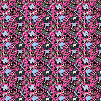 Bones - Surface Pattern Design branding character design print surface design surface pattern design textile