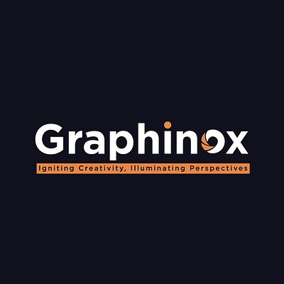 Graphinox (Design Agency) Wordmark Logo Design 3d animation branding design design agency design agency wordmark logo graphic design graphinox illustration logo logo design motion graphics typography ui ux vector