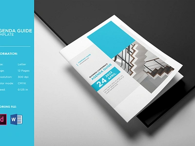 Conference Agenda Brochure agenda brochure business meeting conference agenda conference brochure event meeting speaker word template