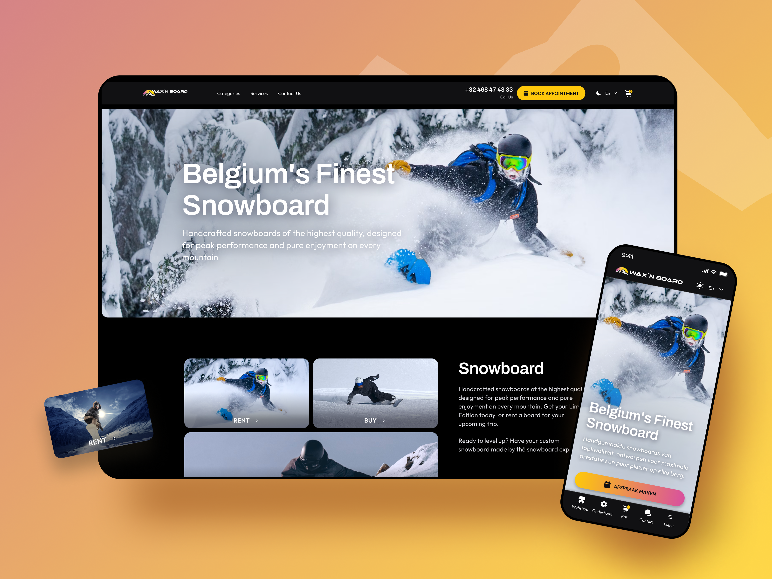 Waxnboard website 🏂❄️ adaptation creativedesign designinspiration designprocess designtrends digitaldesign figma interactiondesign minimaldesign responsivedesign ui userexperience userinterface ux ui design webdesign website