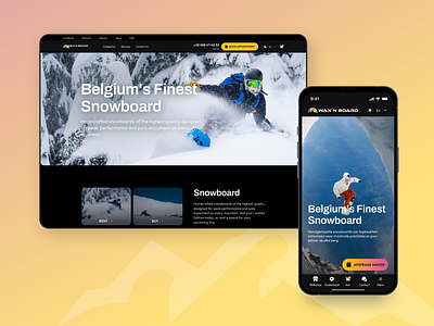 Waxnboard website 🏂❄️ adaptation creativedesign designinspiration designprocess designtrends digitaldesign figma interactiondesign minimaldesign responsivedesign ui userexperience userinterface ux ui design webdesign website