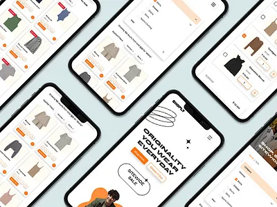 Ecommerce - Responsive Clothing Website Design brand identity clothing website creative portfolio digital design ecommerce fashion branding fashion ecommerce fashion industry interactive design mobile friendly modern design online shopping responsive design responsive layout user experience user interface ux design web development web ui website design