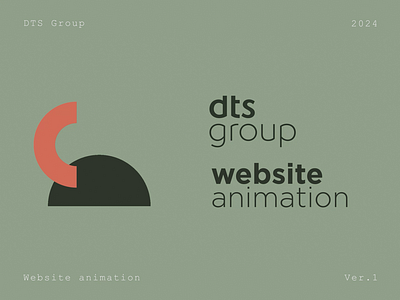 DTS | Website animation animated graphics logo logo animation motion graphics ui