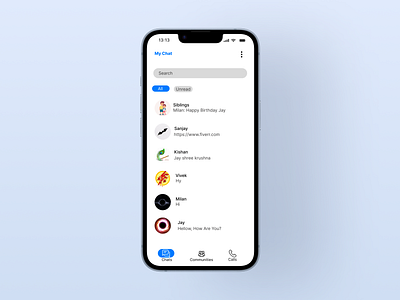 Chat App Design app app design application chat app chat log design dribbble messaging app mobile mobile app mobile design mobile chat app new new app today trending ui uiux ux uxui