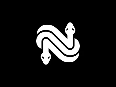 Snake N Letter Logo ( Logo Forsale ) animal animal logo design icon illustration logo logo design logodesign minimal minimalist logo n n letter n logo snake snake logo