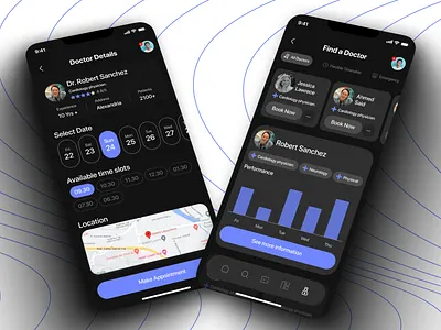 Medical App. design medical ui ux visual