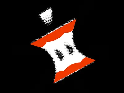 Apple stub art branding graphic design illustration logo