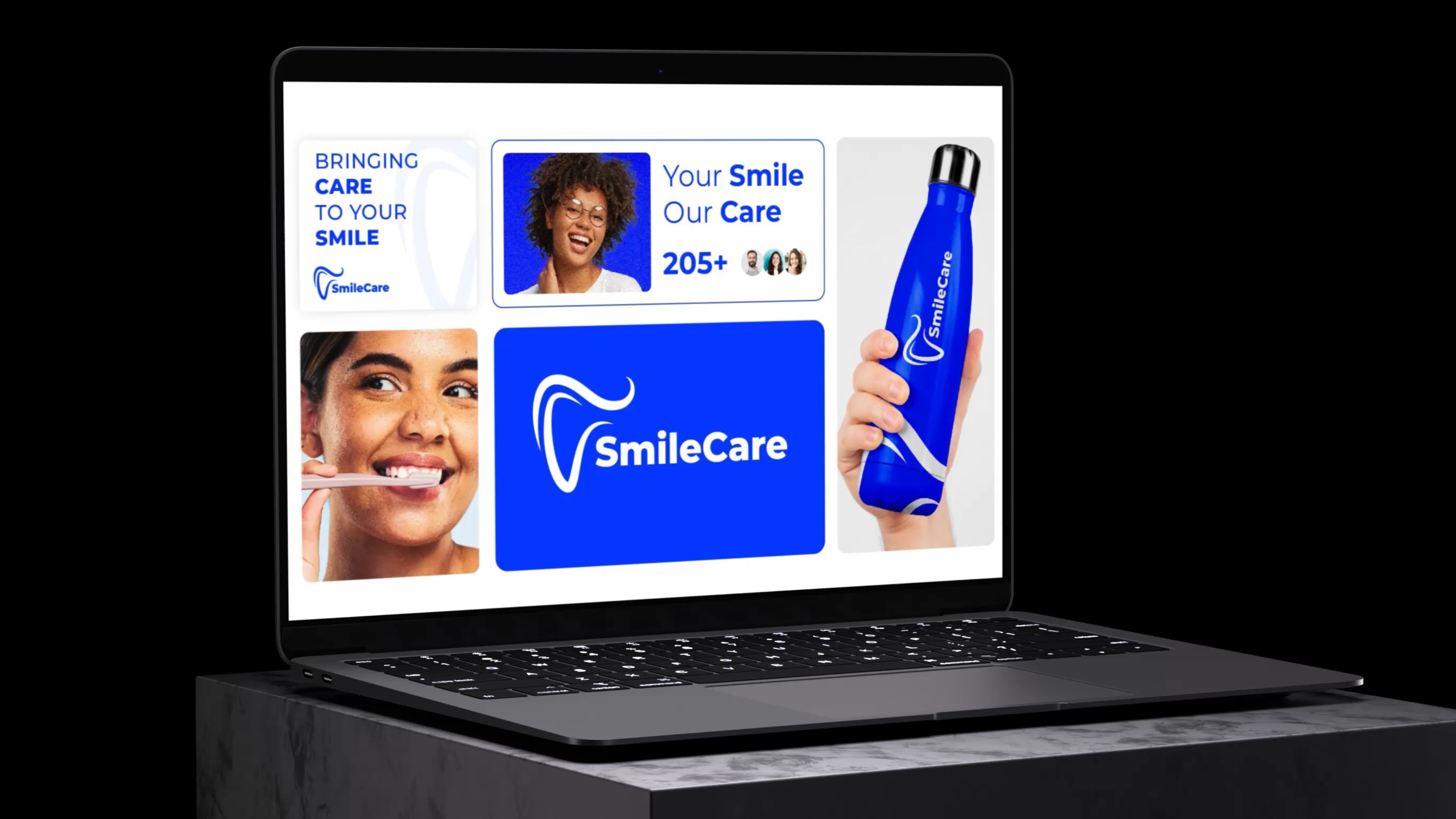 Smile Care, A Dentist’s Branding Design by Brandsquare brandsquare website by brandsquare