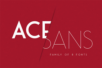 Ace Sans ace sans book casual commercial font fontfamily fonts latin logo magazine minimal modern poster retro type typeface website wedding