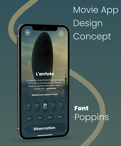 Movie App Design Concept