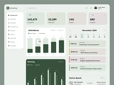 School management admin dashboard admin adminpanel adminpaneldesign dashboard dashboarddesign dashboardui data management school schoolmanagement system user userdashboard