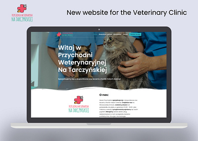 New website for the Veterinary Clinic ui design ux design web design