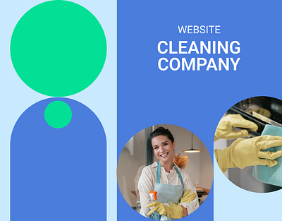 Website Development for a Cleaning Company design site ui ux web design website