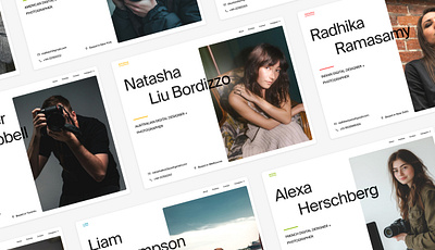 Hero sections cover colors design framer landing photography product design typography ui