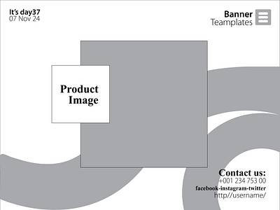 Day 37 of 95 Day Design Challenge branding challenge graphic design illustration minimal modesign20 simple design social media post templates