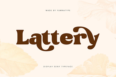 Lattery Font branding design font freebie freebies graphic design logo typo