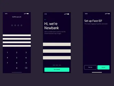 Weyay Fintech App Interaction after effects animation branding graphic design interaction interface motion graphics ui