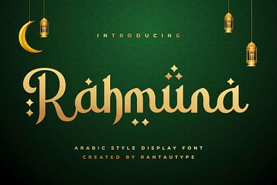 Rahmuna Font design freebie freebies illustration