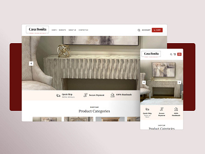 Creating a Digital Experience for Artisanal Furnishings