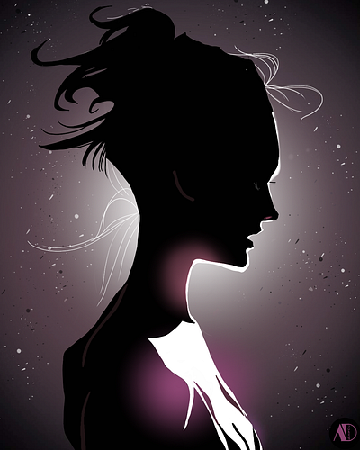 Digital Art 11: The Light in the Dark 2d art digital art illustration vector