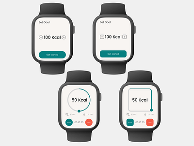 Daily UI 041 Workout / Exercise app app design apple watch app daily ui daily ui 041 dailyui design digital design iwatch running app ui ui design uiux ux ux design uxui