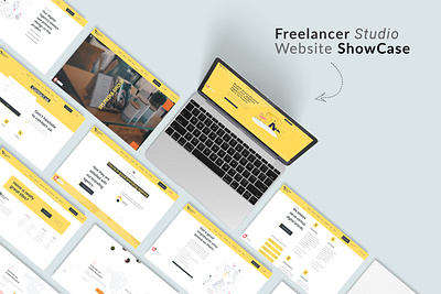 Freelancer Studio Digital Online Agency Website Development elementor figma uiux web design wordpress