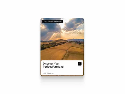 Agriculture content card card cta landing page modern tags typography ui design uxdesign website