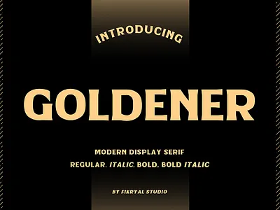 Goldener Font Family font free freebie freebies typography