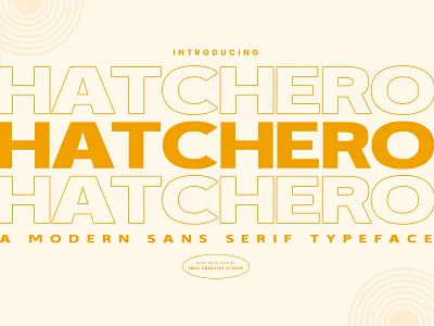 Hatchero Font design font freebie freebies template typography