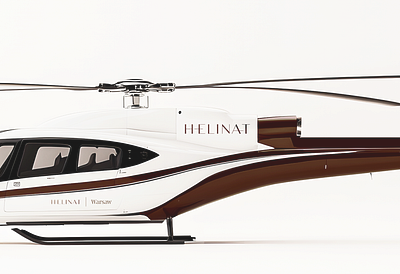 Helinat helicopter air branding fly helicopter jet logo luxury sky