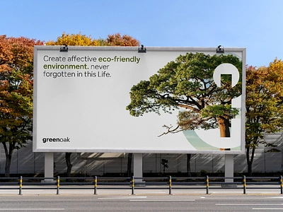 Green Oak Foundation advertısıng brand design brand identity green logo design logotype nature visual identity