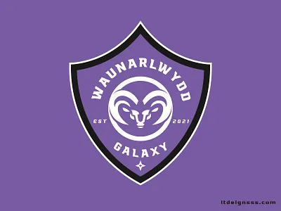 Waunarlwydd Galaxy Football Club. brand branding design esports footballclub graphic design illustration logo mascot spo sports waunarlwyddgalaxy