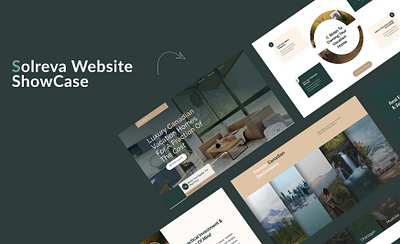 Solreva Luxury Vacation Homes UI/UX Website Design Project figma uiux web design