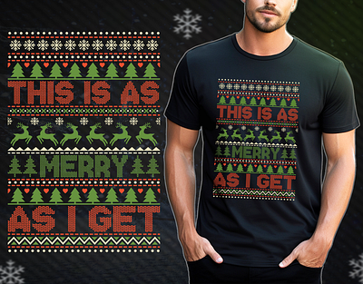 CHRISTMAS T-SHIRT DESIGN apparel christmasapparel christmasfashion2024 christmastshirtdesign cozychristmastees customchristmastees festivefashion festiveoutfits graphic design holidaycheer holidaygiftideas holidaywardrobe illustration joyfuldesigns merryandbright santastyle seasonalstyle uniqueholidayshirts winterwonderlandwear xmasteetrends