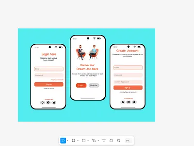 Make a ui-Design of mobile app on Figma animation app design branding figma graphic design graphics illustrator logo logo design motion graphics packaging designs photography photoshop product packaging ui ui ux uiux web design