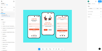 Make a ui-Design of mobile app on Figma animation app design branding figma graphic design graphics illustrator logo logo design motion graphics packaging designs photography photoshop product packaging ui ui ux uiux web design