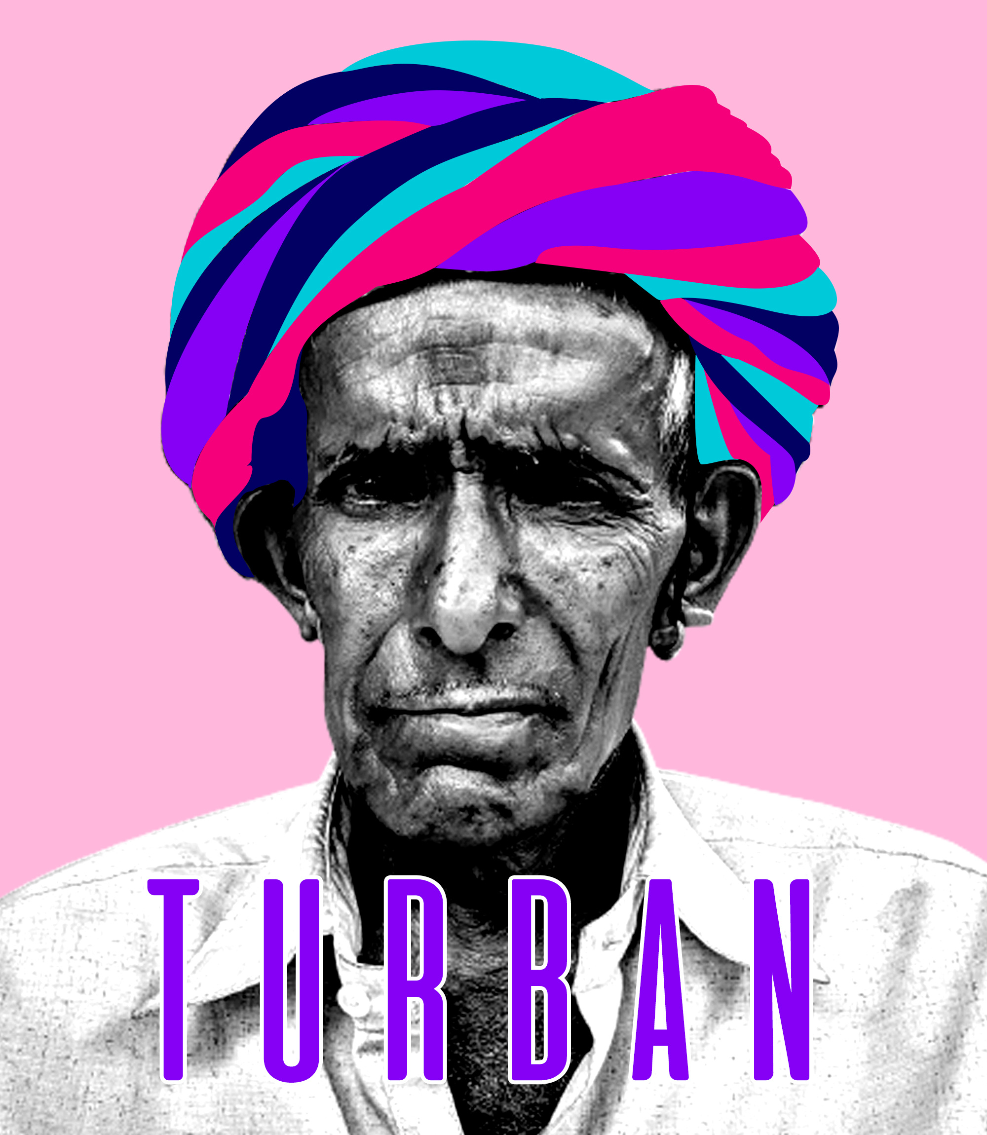 Portrait Poster Series branding creatives creativework design designer digital art digital illustration graphic design illustration indianface turban vector