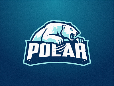 POLAR animal bear character cold design graphic design hvac ice illustration logo mammal mascot nature ocean polar polar bear pole snow vector wildlife