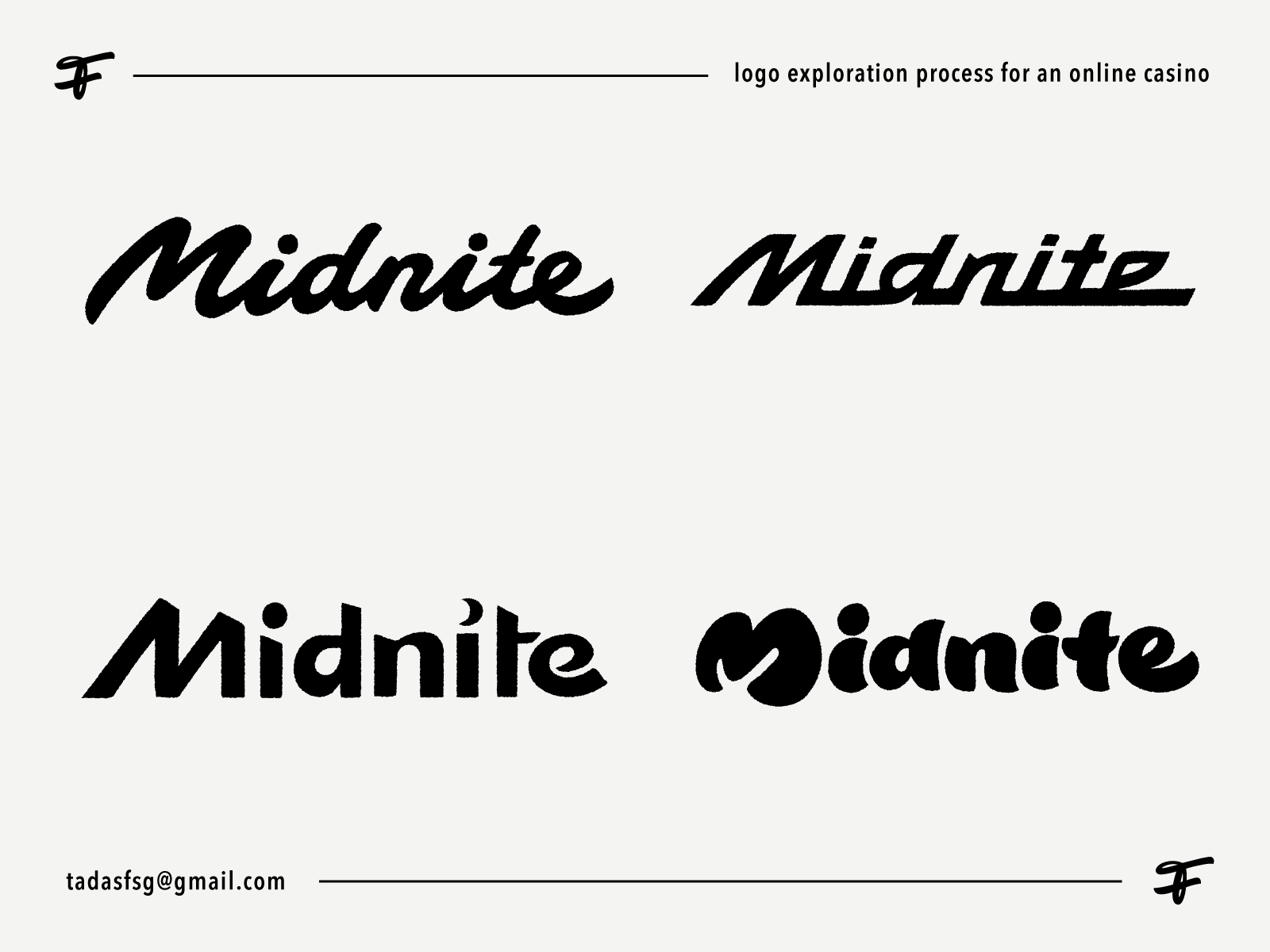 Example of Unique App / Web Logotype Design 