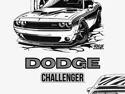 DODGE branding graphic design logo print typography