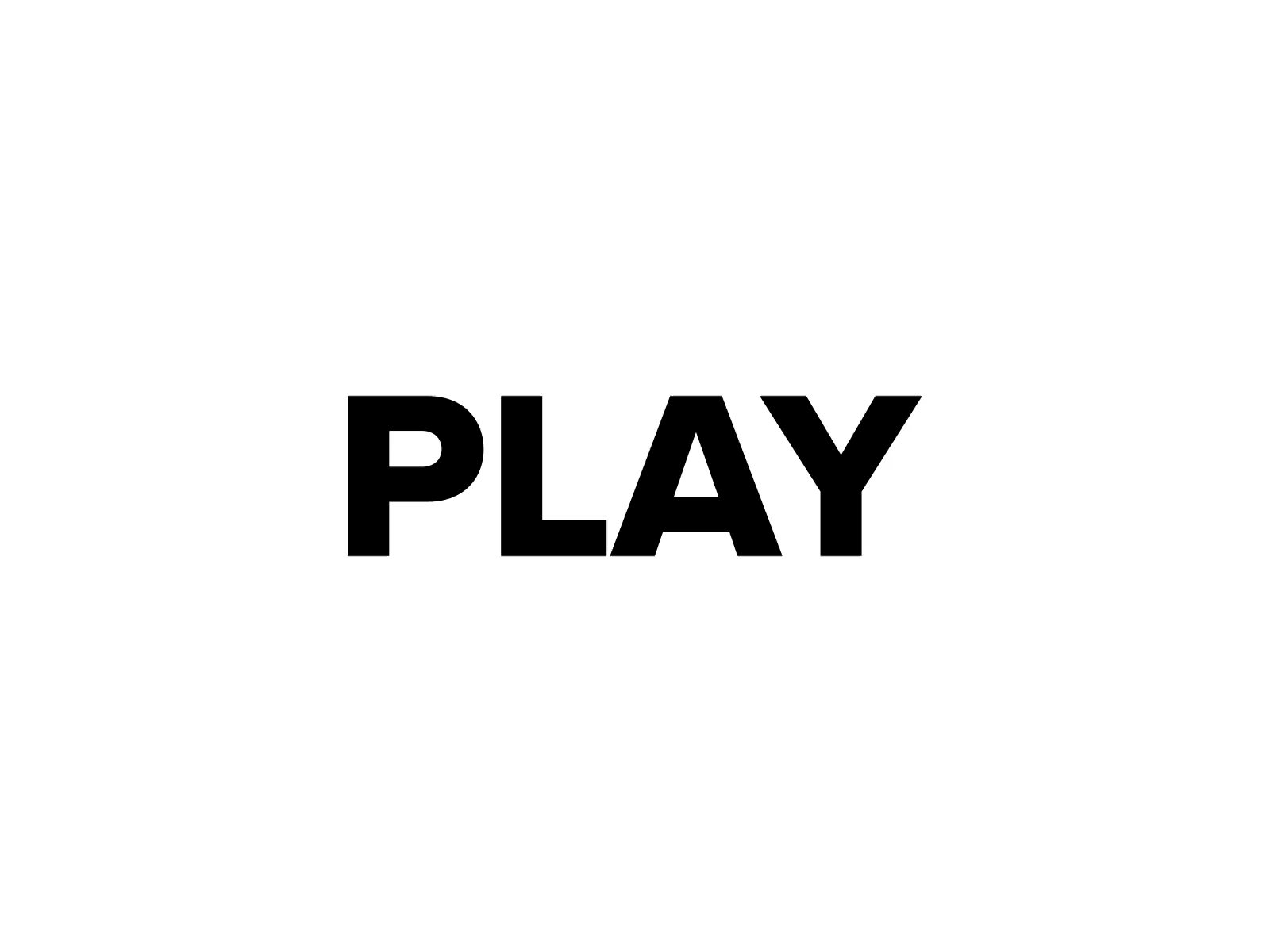 PLAY animation logo motion graphics