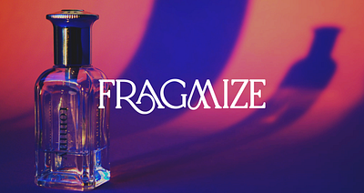 Elegant custom logotype for perfume brand fashion font