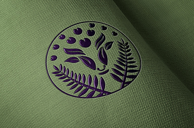 Natural bull logo bull natural symbol textile