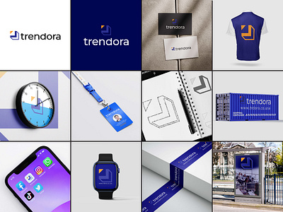 Trendora logo design | Unused | Ready For Sale a b c d e f g h i j k l m n o p abstract logo b c f h i j k m p q r u v w y z brand identity ecommerce fintech free it logo logo design logo designer logo ideas logo inspirations saas simple tech company technology typography usa logo designer vector virtual reality