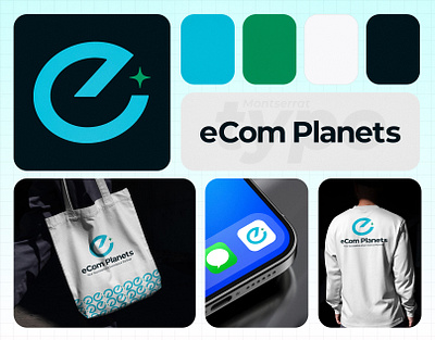 eCom Planets | Branding for a Digital Marketing Agency brand brand design brand identity branding digital marketing graphic design identity logo logo design logotype marketing agency visual identity