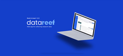 Datareef- Web app for collecting research data ui ux